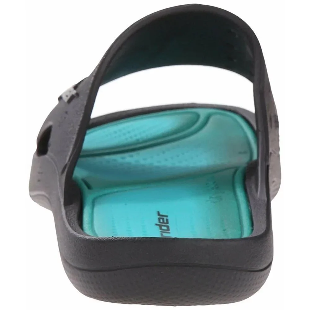 Rider Boys' Bay V Kids-K Sandal Black/Green Size 12 Medium New